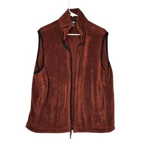 Mens Woolrich L gorpcore outdoor hunter enthusiast Zip front sleeveless vest L